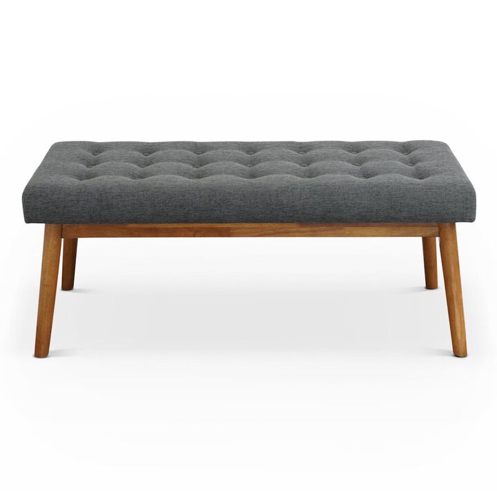 Ashcroft Furniture Co Delilah Modern Bench (Fabric)
