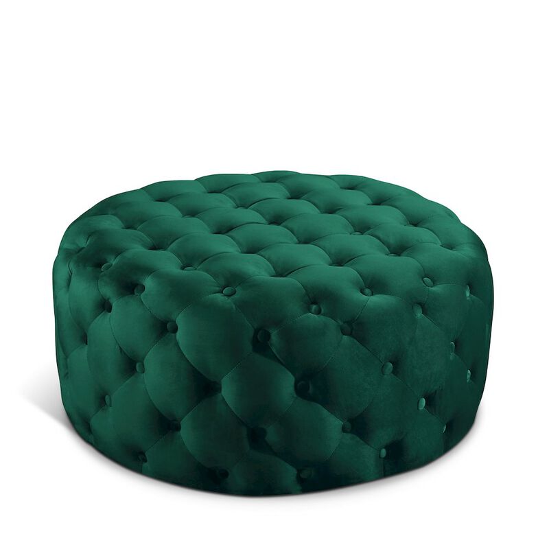 Meridian Furniture Addison Velvet Ottoman/Bench