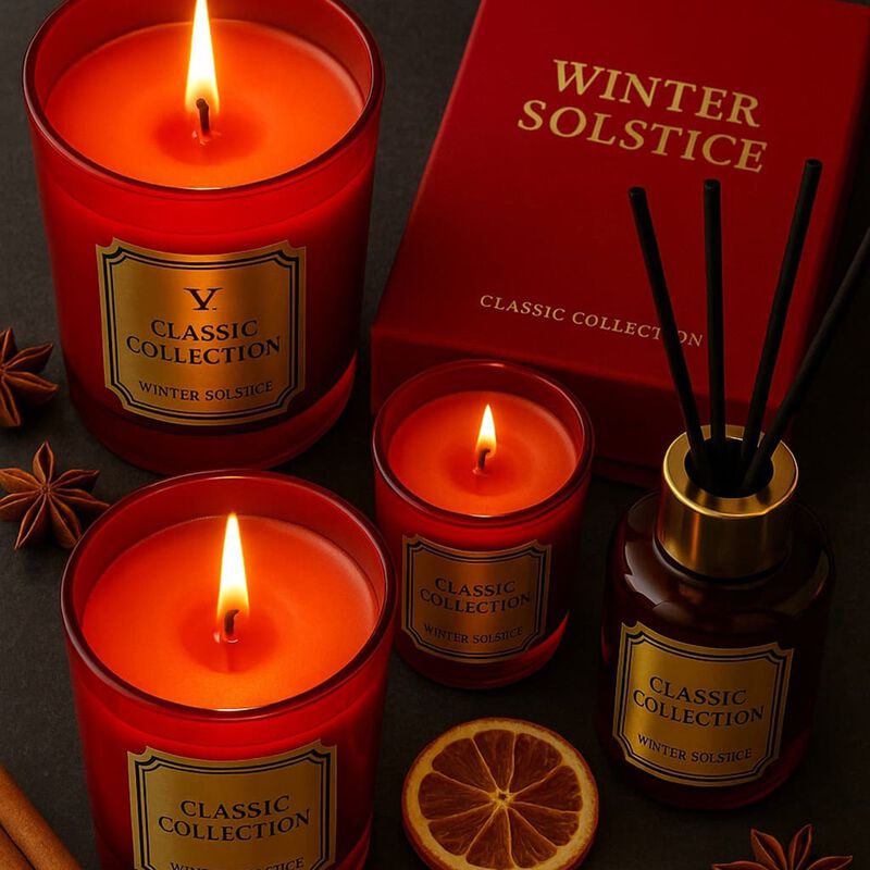 Candle in Jar CARDENAL WINTER SOLSTICE 500gr image number 2