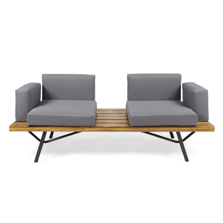 Merax Outdoor 2-Seater Sofa