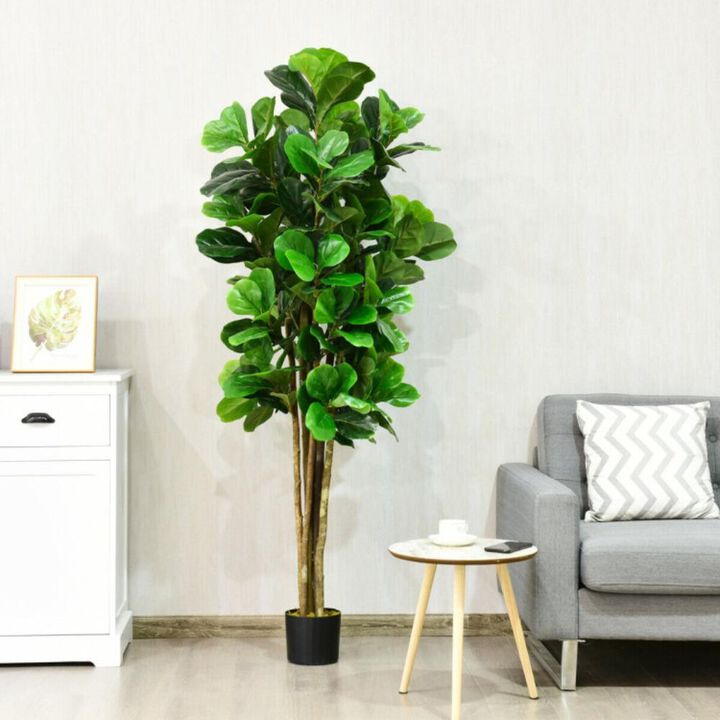 Hivvago Artificial Indoor-Outdoor Home Decorative Planter