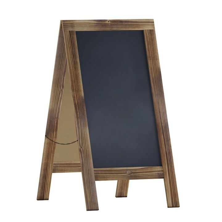 A-Frame Double Sided Magnetic Message Board
