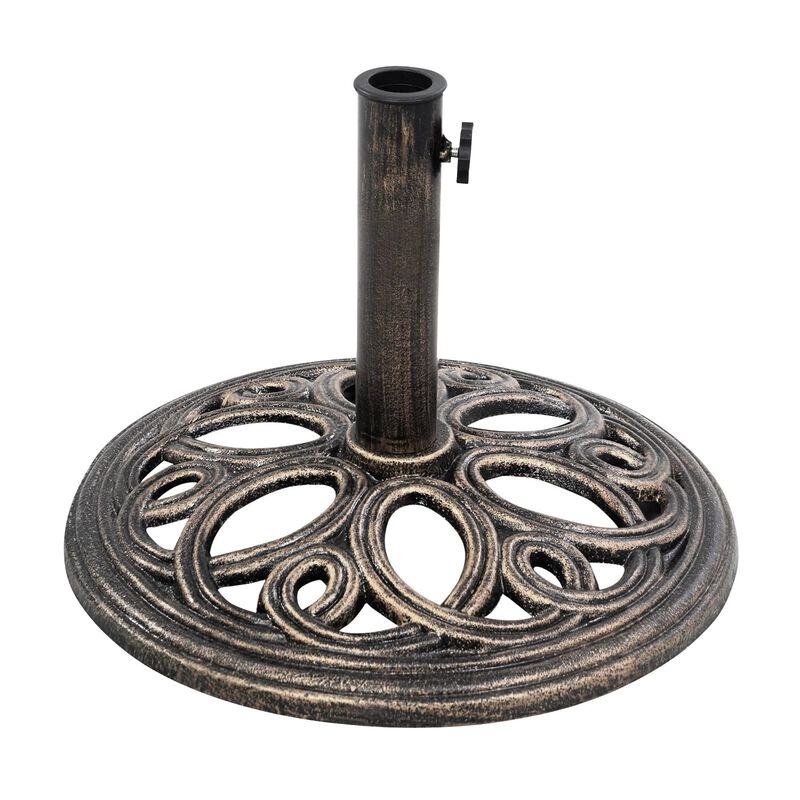 Mondawe 23 Pounds 17 3/4 Inch Round Umbrella Base Stand