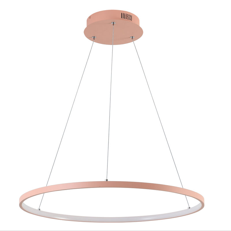 Brice Modern Contemporary Metal Round Dimmable Integrated LED Pendant