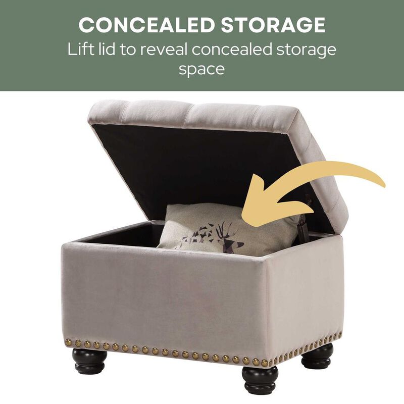 Convience Concept, Inc. 5th Avenue Storage Ottoman