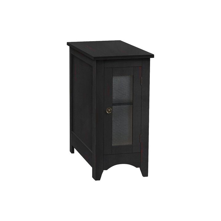Transitional Accent Table in Black color