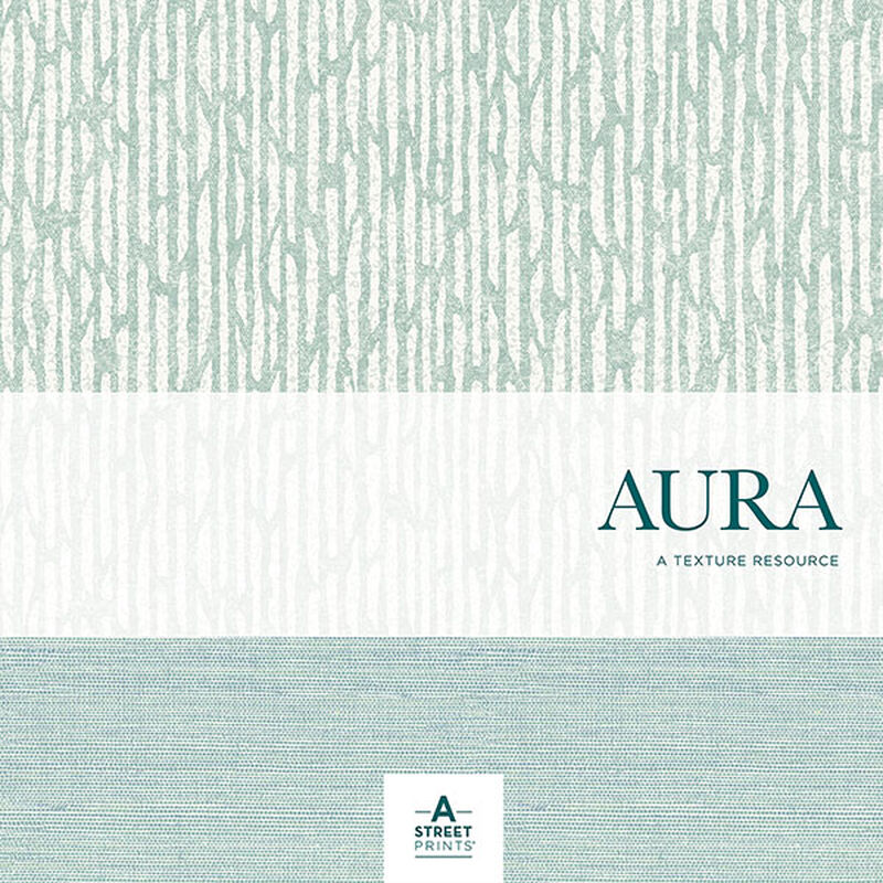 Agave Aqua Faux Grasscloth Wallpaper (Set of 2) image number 4