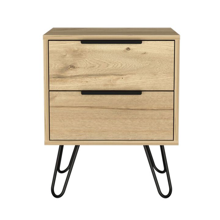 Nightstand Skyoner 2, Bedroom, Light Oak