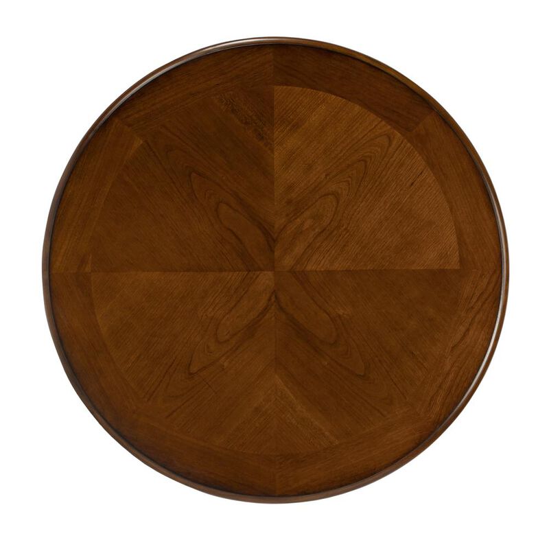 Butler Specialty Hellinger Round End Table, Medium Brown image number 5