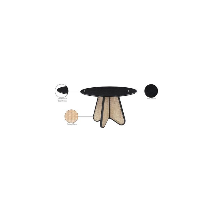 Meridian Furniture Butterfly Black Dining Table