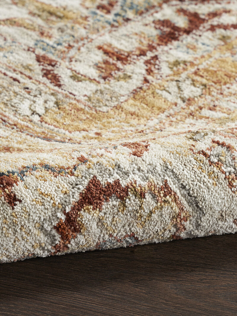 Sahar SHR02 Rust 5'3" x 7'8" Rug