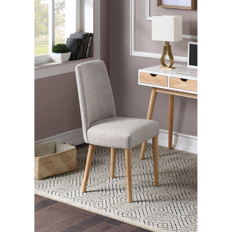 Streamdale Taylor Chair With Natural Legs And Fabric