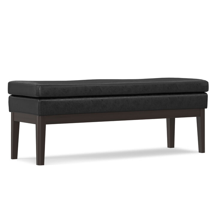 Simpli Home Carlson Ottoman Bench