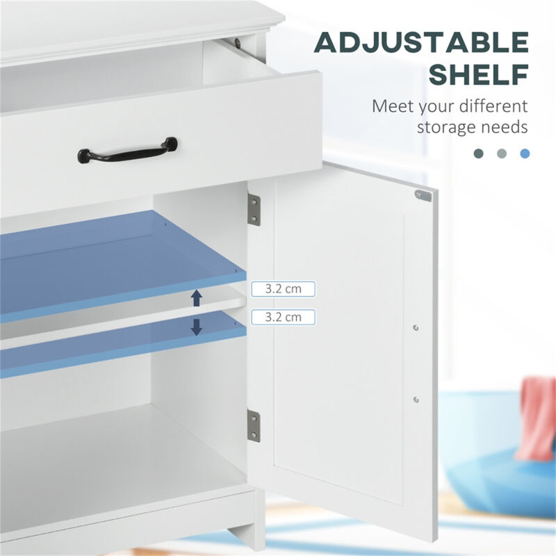 Bathroom Storage Cabinet with Shelves for Organizing Toiletries