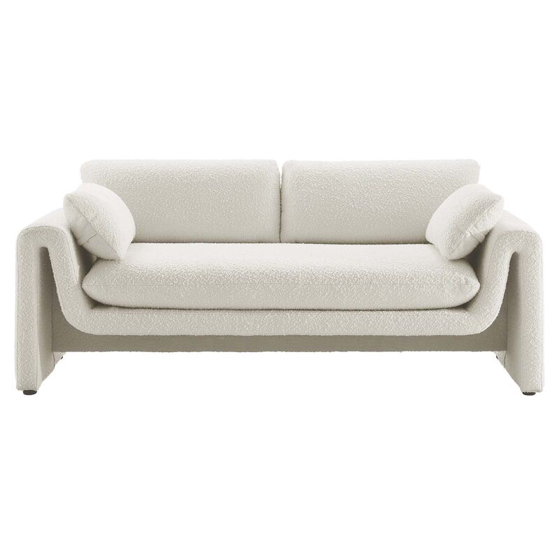 Waverly Boucle Fabric Sofa image number 0