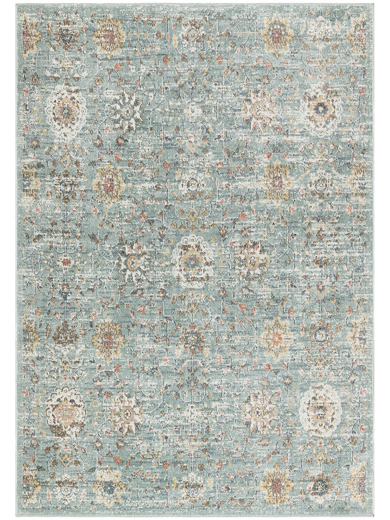 Washable Decor WSD14 Blue 9' x 12' Rug