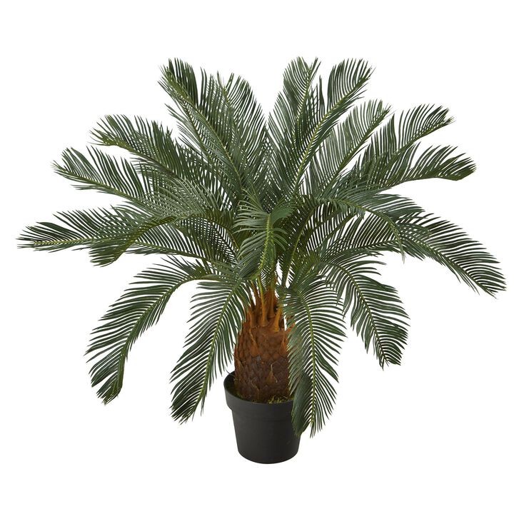 Nearly Natural 3-ft Cycas Artificial Tree