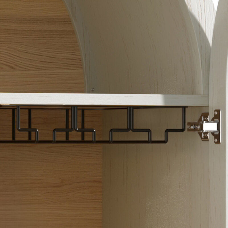 Bunnas Tall Arched Bar Cabinet image number 7