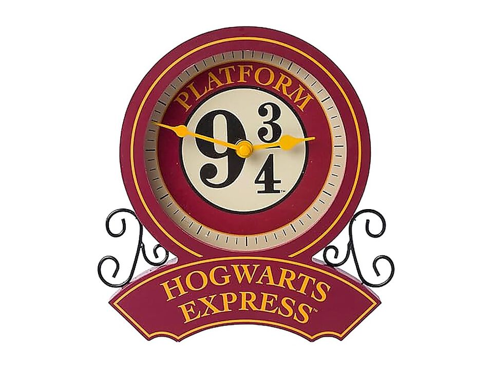 Silver Buffalo Harry Potter Platform 9 3 4 Station Wall Clock 9 X 8 Inch