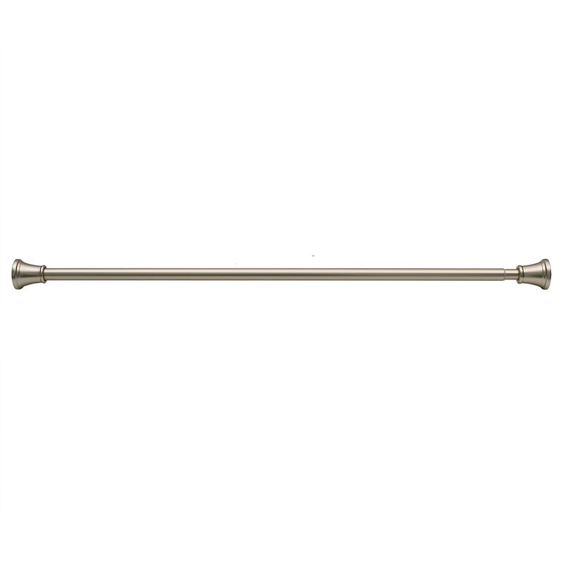 Adjustable 72" Aluminum Shower Curtain Tension Rod image number 0