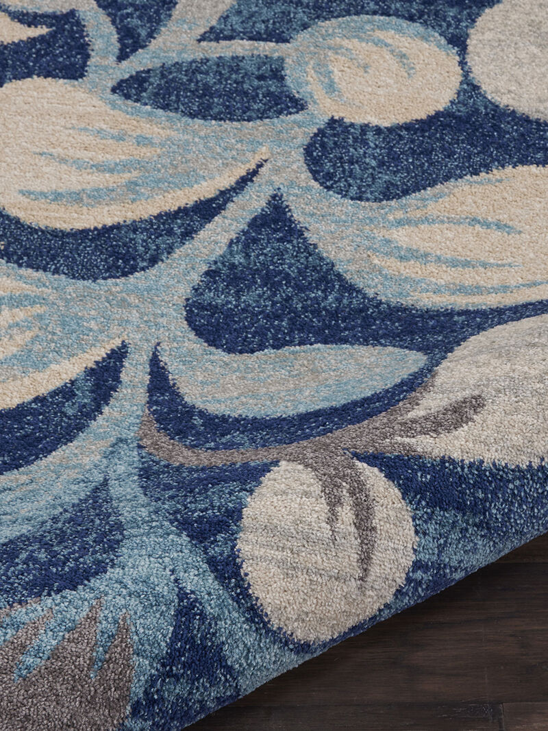 Tranquil TRA03 Navy 8'10" x 11'10" Rug image number 5
