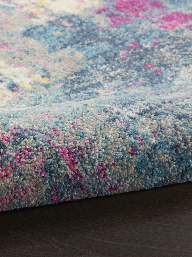 Passion PSN36 Ivory/Multicolor 6' x 9' Oval Rug image number 4