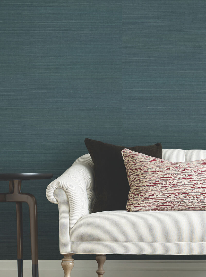 Maguey Sisal Blue Wallpaper (Set of 2) image number 1