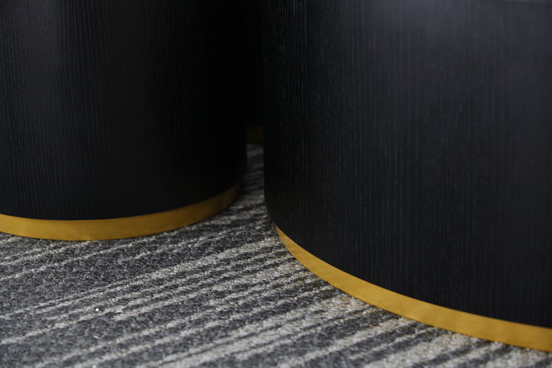 Streamdale Round Coffee Table Side Table For Living Room Fully Assembled