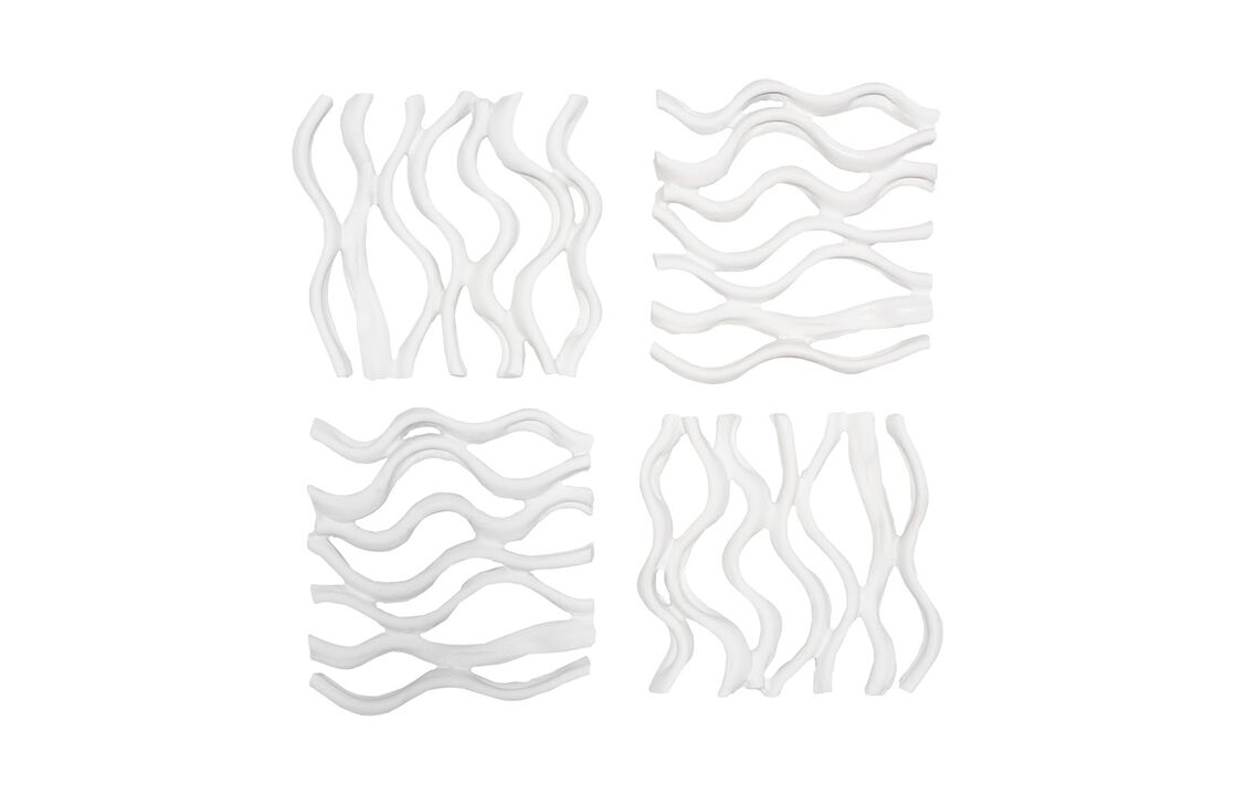 Vine Wall Tile Set of 4