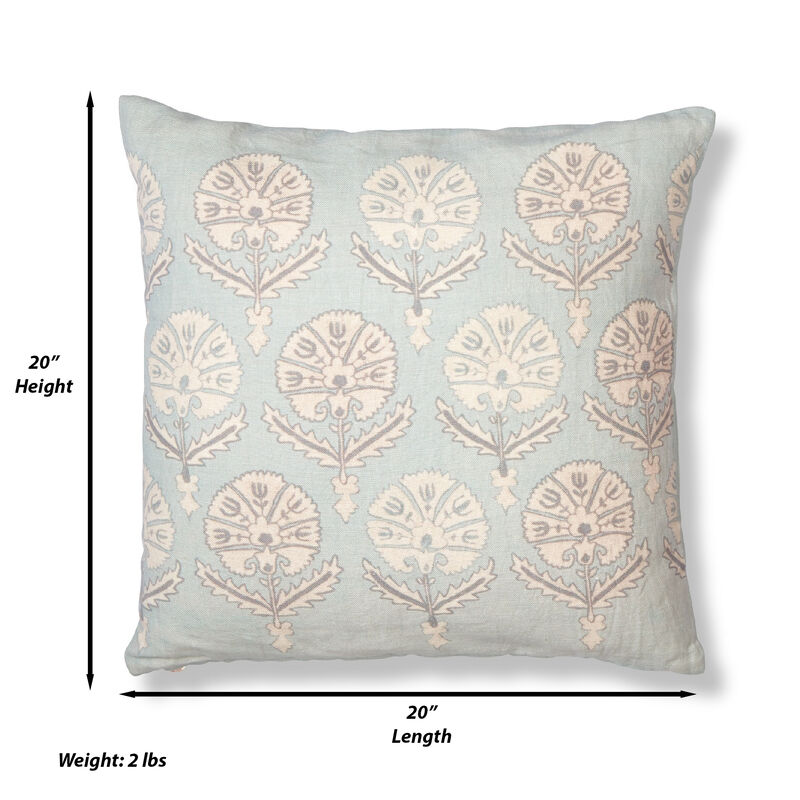 Blue Lotus Pillow image number 2