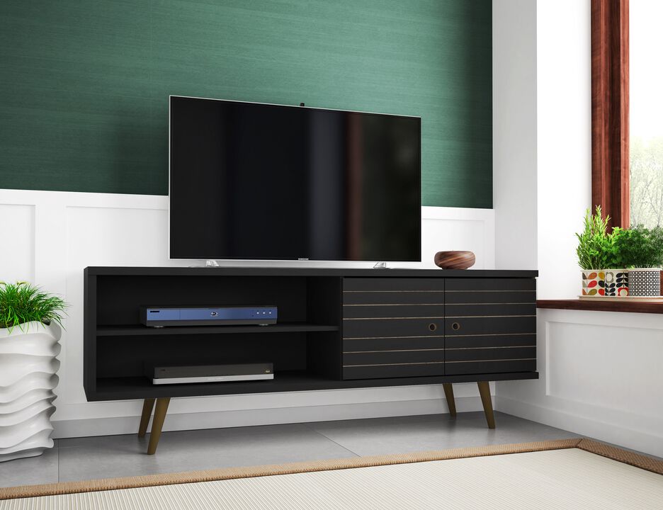 Liberty Large TV Stand in Black