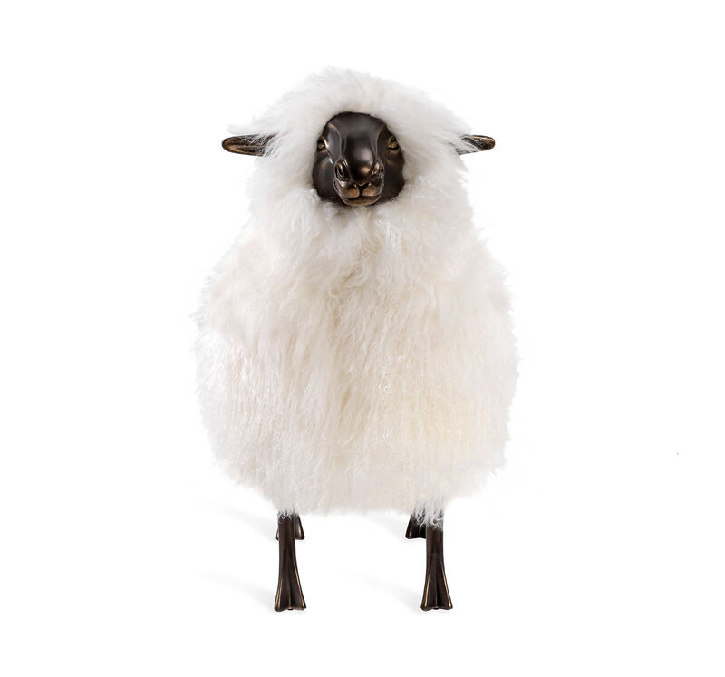 Phillippe Sheep Sculpture - Ivory