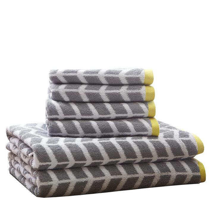 Belen Kox Geo Jacquard Towel Set, Belen Kox