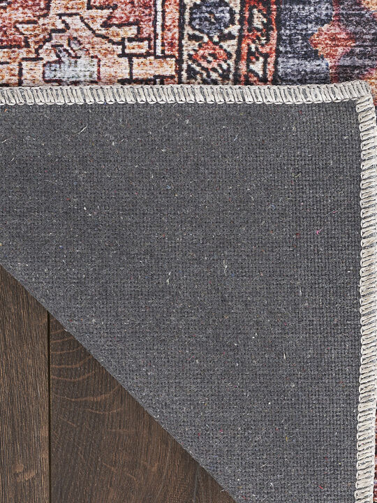 Grand Washables GRW02 Navy/Brown 9'2" x 12' Rug