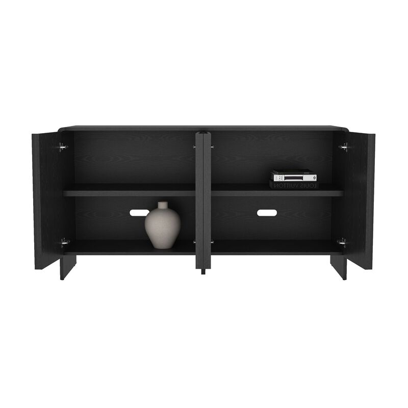 Novara Black Sideboard image number 2