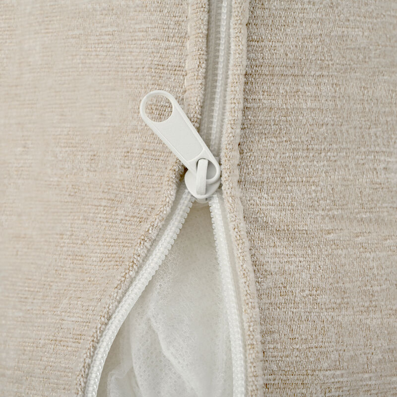 Merax Extra Large 7-Seater Modular Sectional Sofa with L-Shape Design & Movable Ottoman