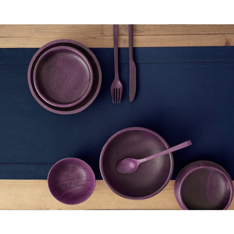 Solino Home Cotton Linen Hemstitch Table Runner &ndash; Handcrafted, Machine Washable, Perfect for Holiday and Everyday Dining