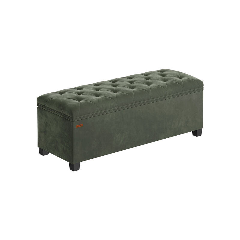 Mini Footstool Ottoman with Legs &ndash; Padded Small Footrest for Comfort and Style in Any Room