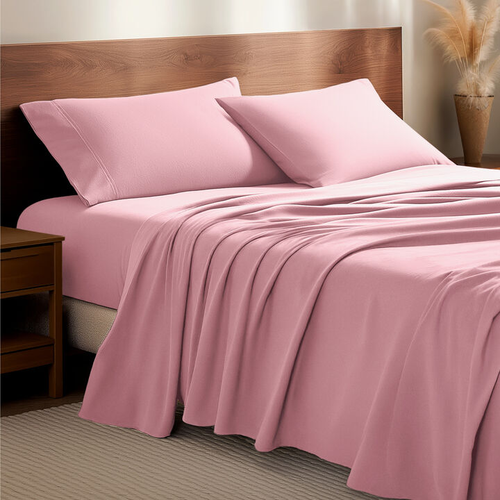 Soft & Cozy 100% Cotton Flannel Sheet Set