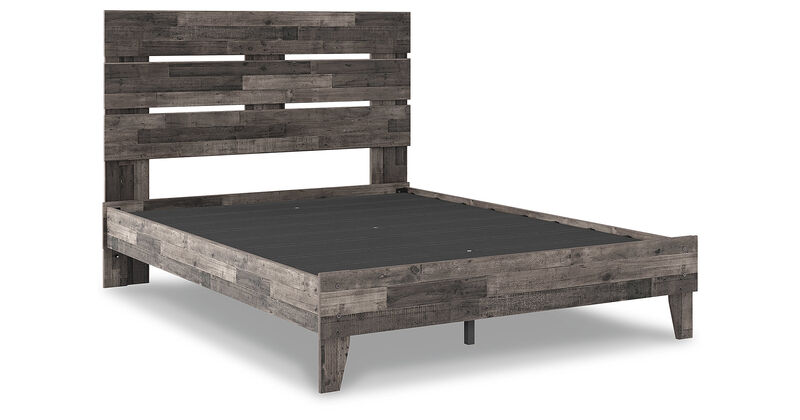 Queen Panel Platform Bed