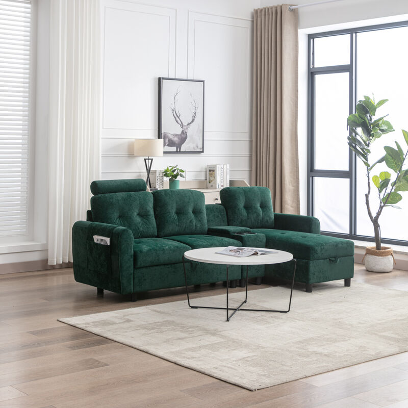 storage sofa /Living room sofa cozy sectional sofa