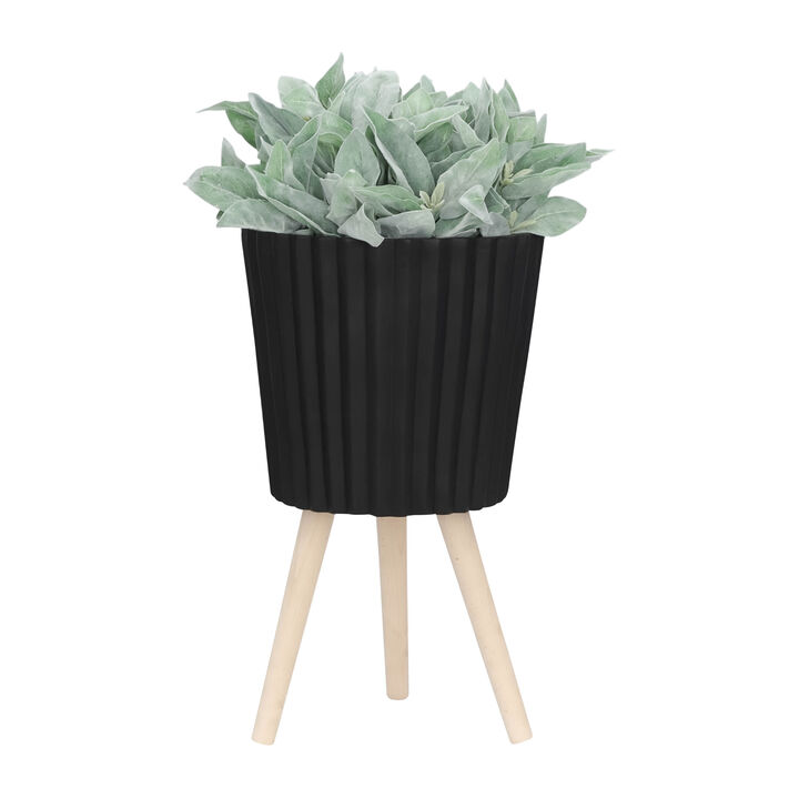S/2 10/12" Ridged Planter