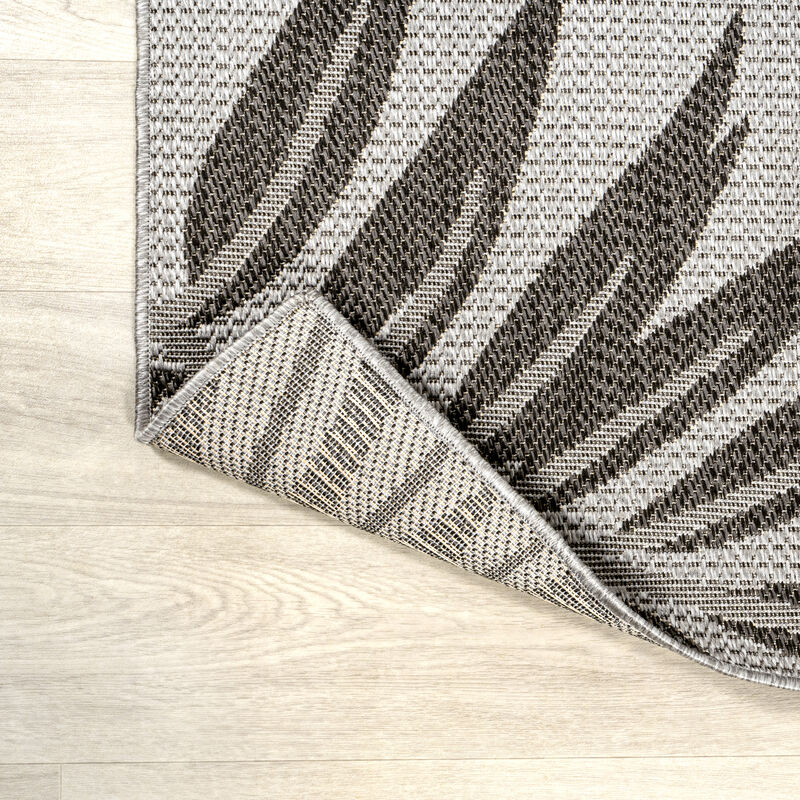 Havana Tropical Palm Leaf Indoor/Outdoor Area Rug