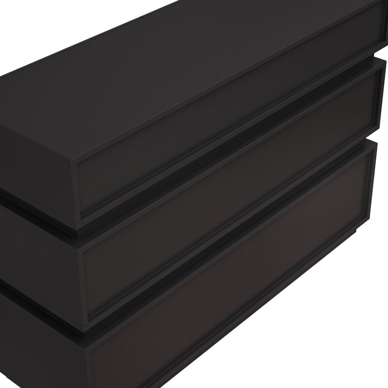 6 Drawer Dresser for Bedroom, White Dresser No Handle, Modern 6 Chest of Drawers with Wide Storage image number 6