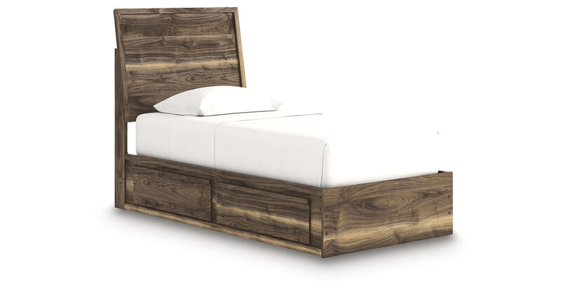 Zadilyn Twin Panel Bed with Storage image number 0