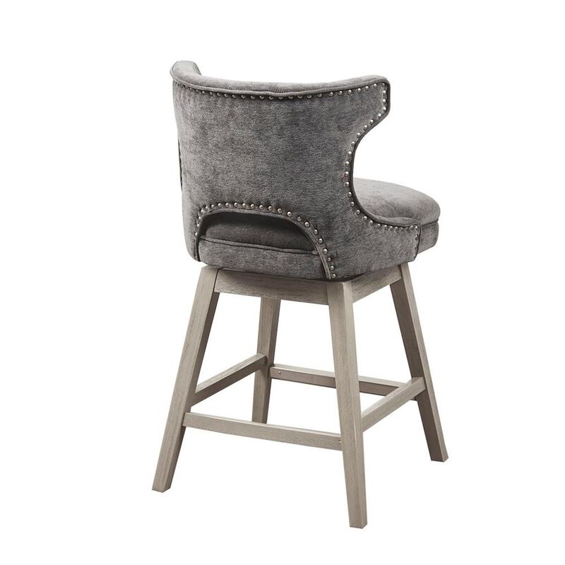Madison Park Emmett Swivel Counter Stool