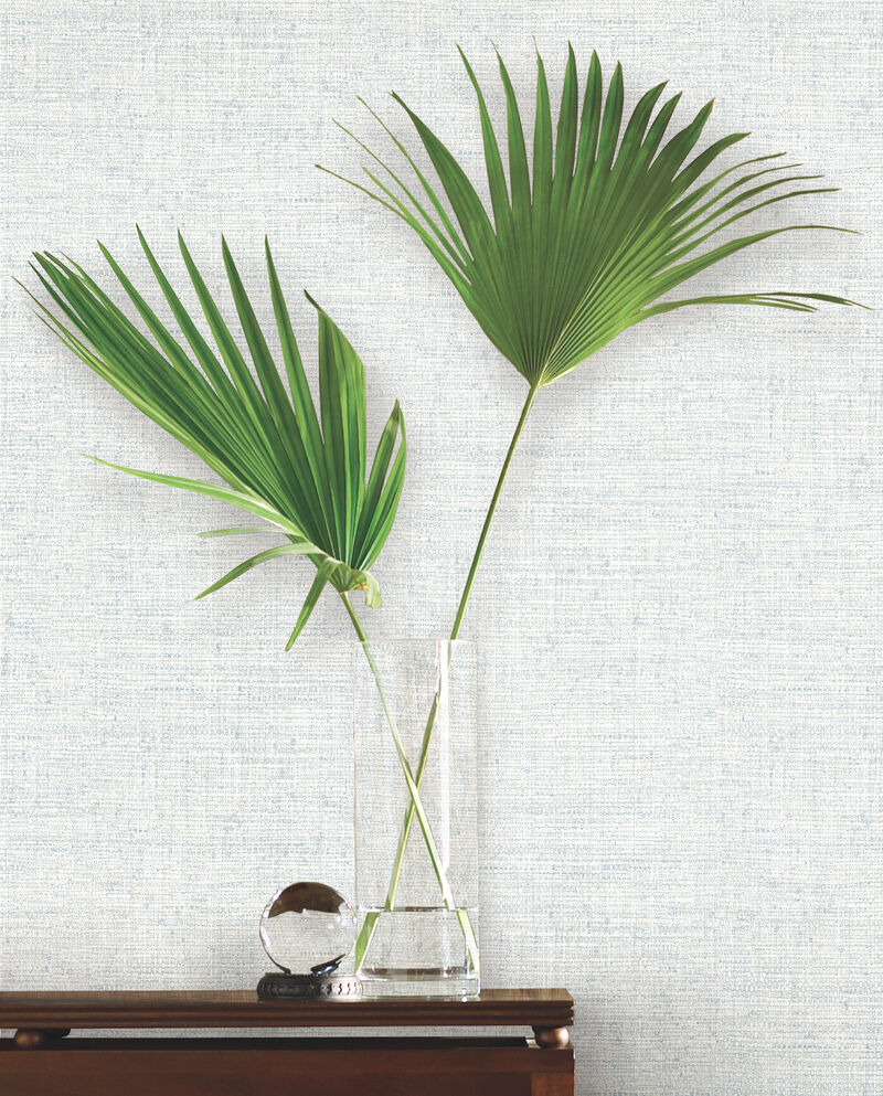 Papyrus Weave Blue Wallpaper image number 2