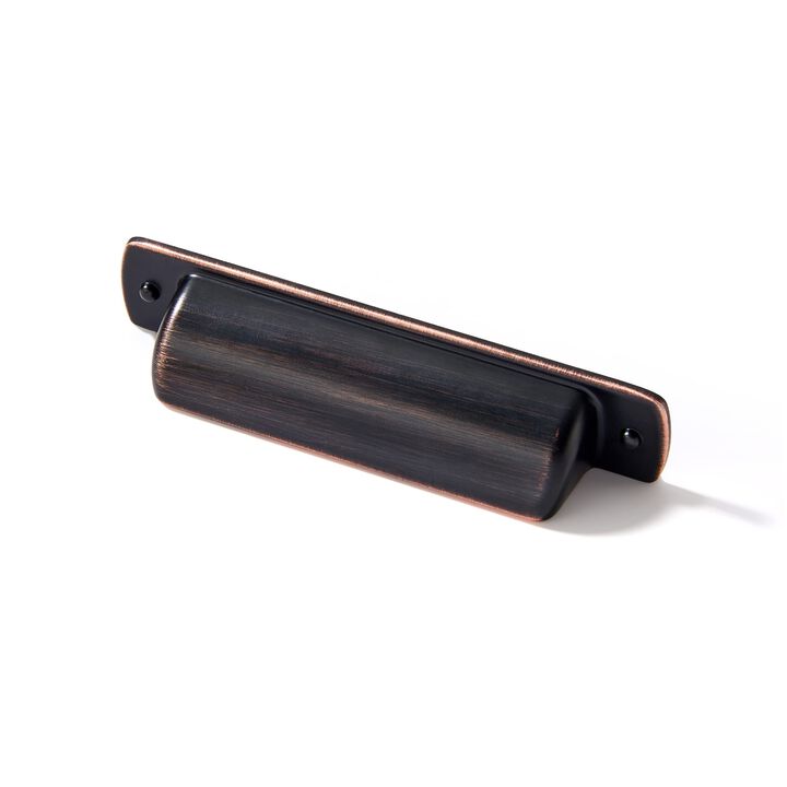 khtumeware 6 Pack 3"" Drawer Pulls Oil Rubbed Bronze Cabinet Cup Pulls Kitchen Hardware Cabinet Handles Drawer Handles Knobs 3 i