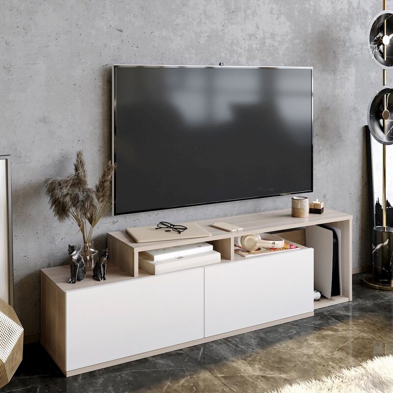 Decorotika Nexera 47 Tv Stand - Cordoba & White