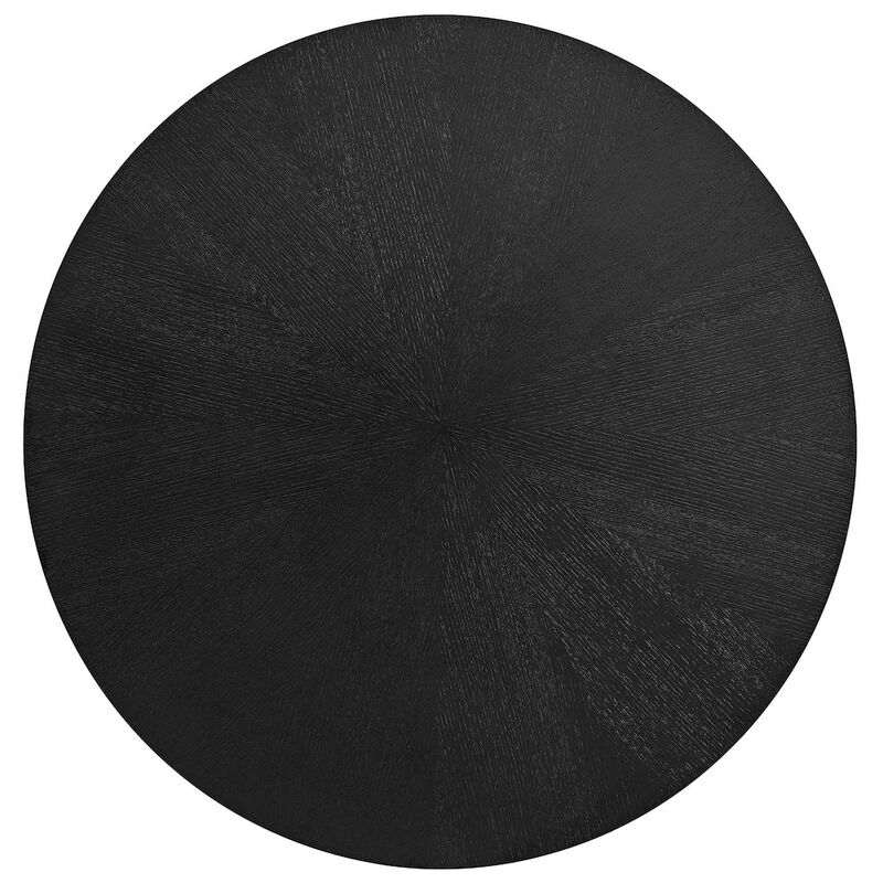 Modway Crossroads Round Wood Coffee Table